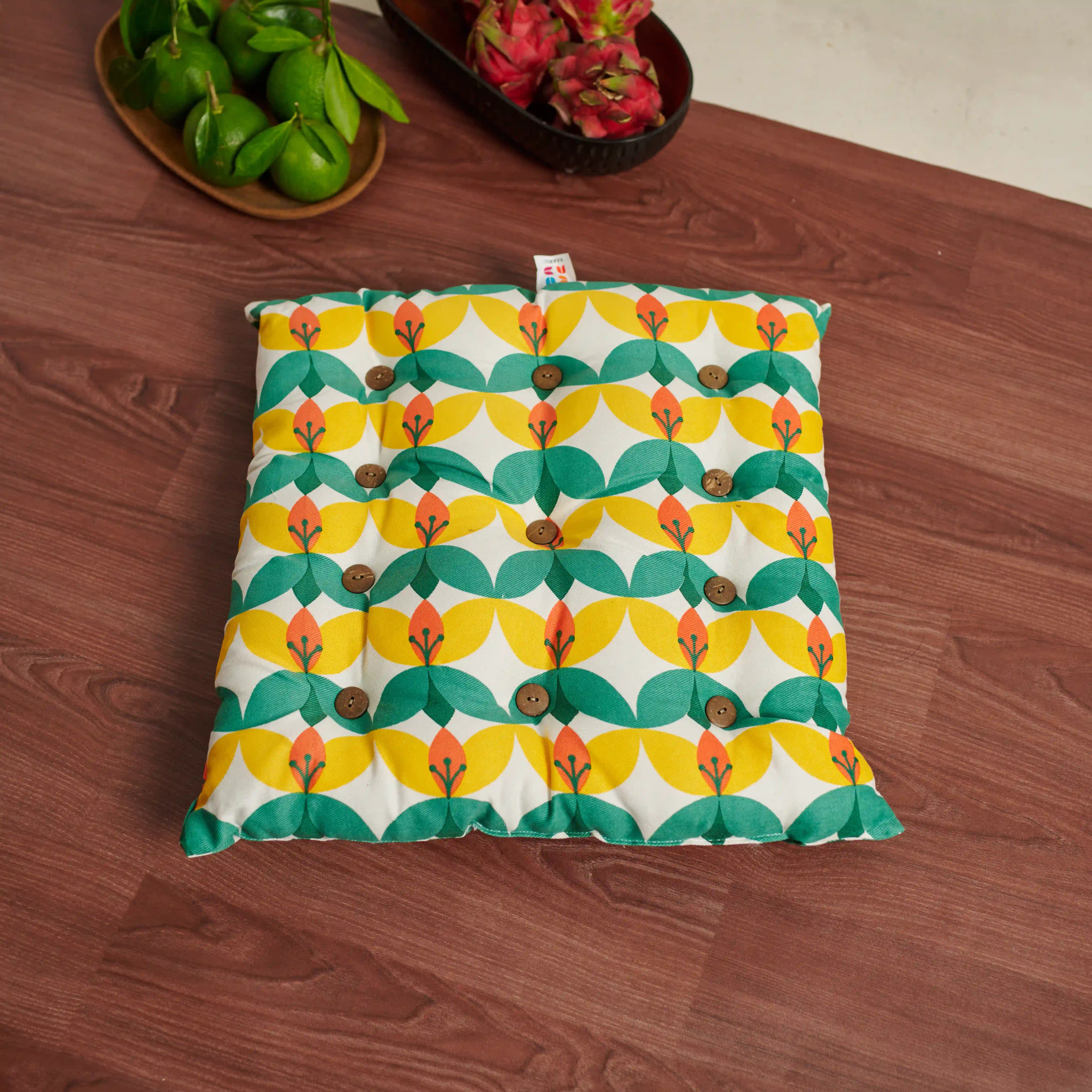 brown~Sizes:  16” x 16”,