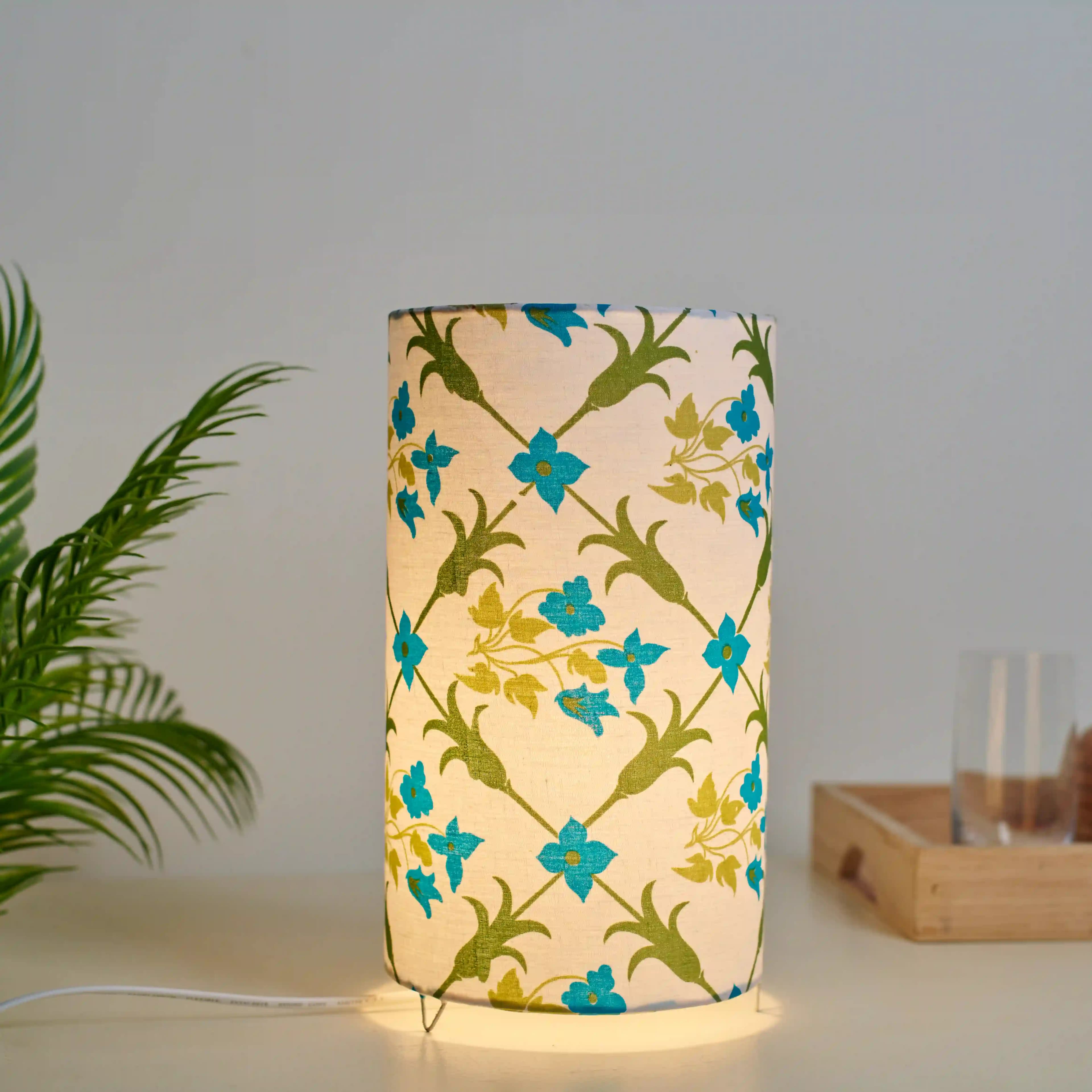 Mughal Paint Square Lampshade