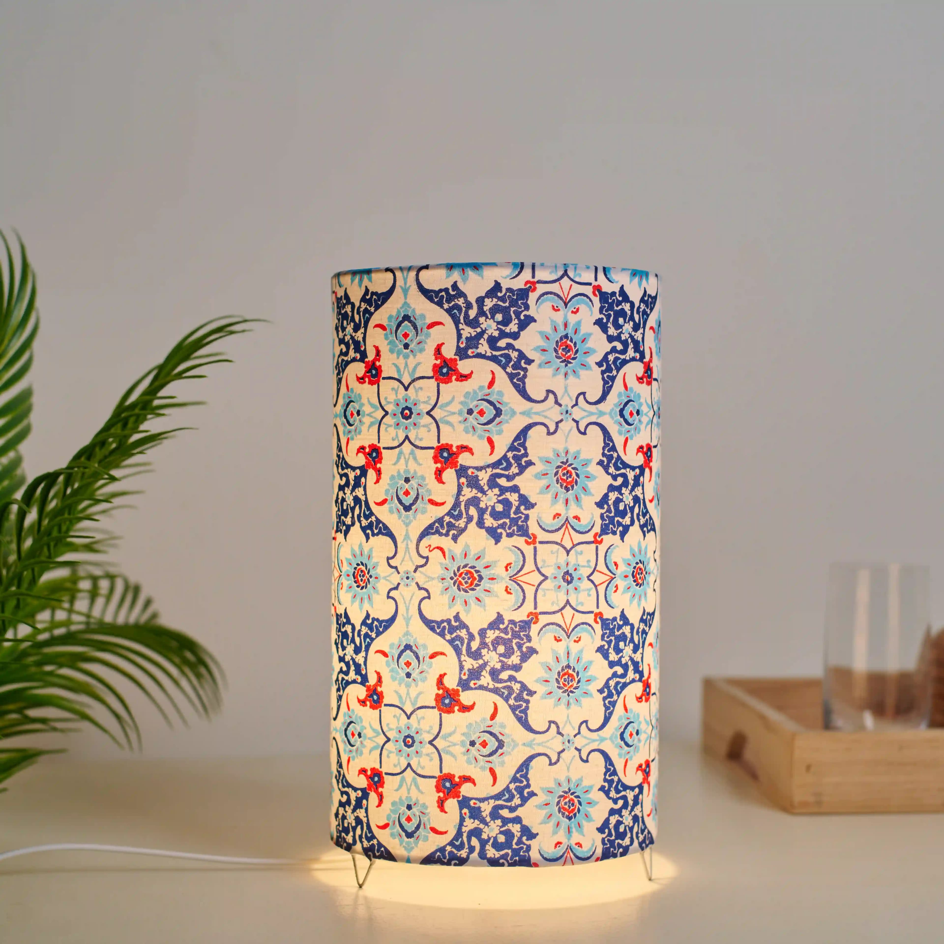 Mughal Paint Square Lampshade