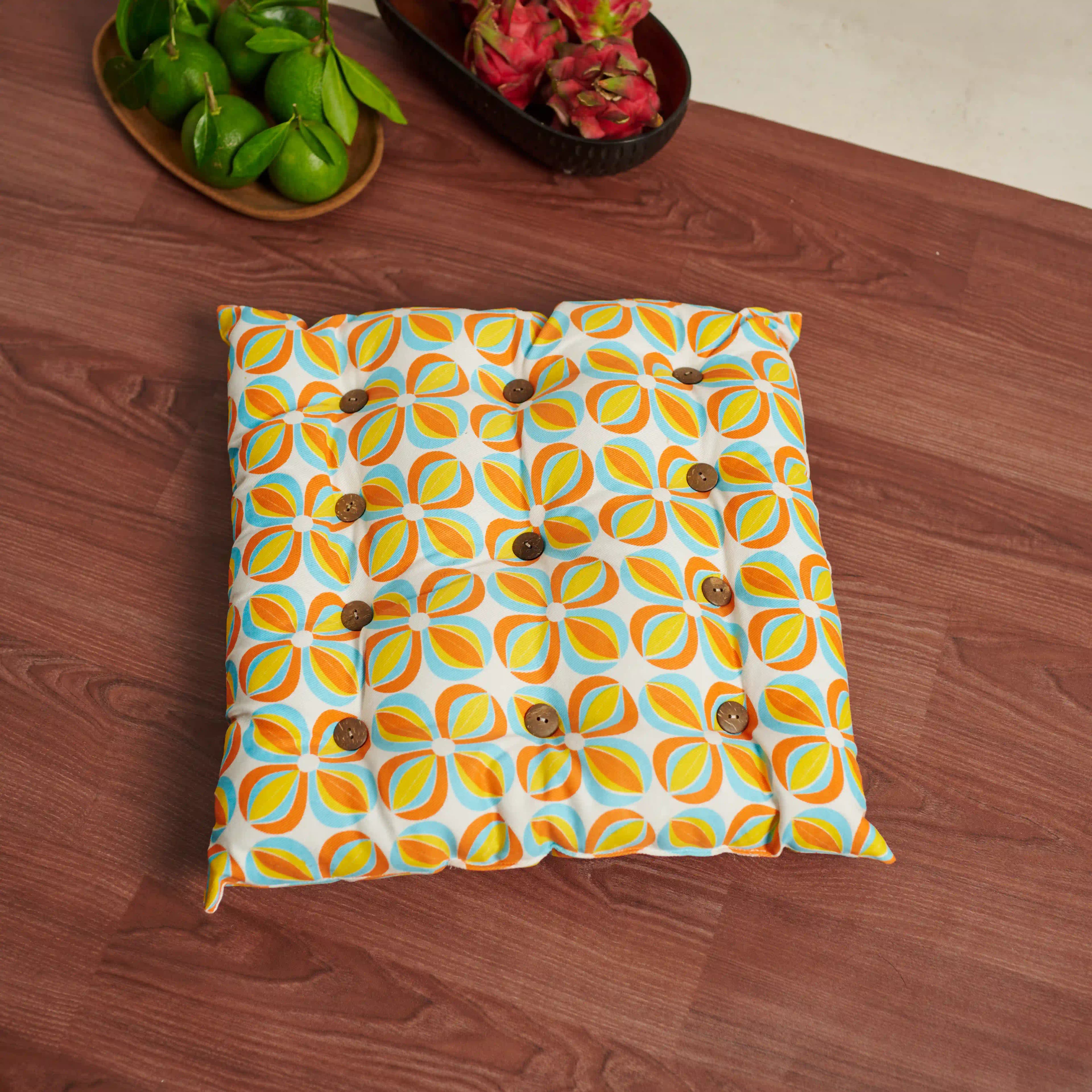 brown~Sizes:  16” x 16”,