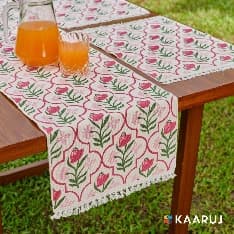 Red~Table Runner Set