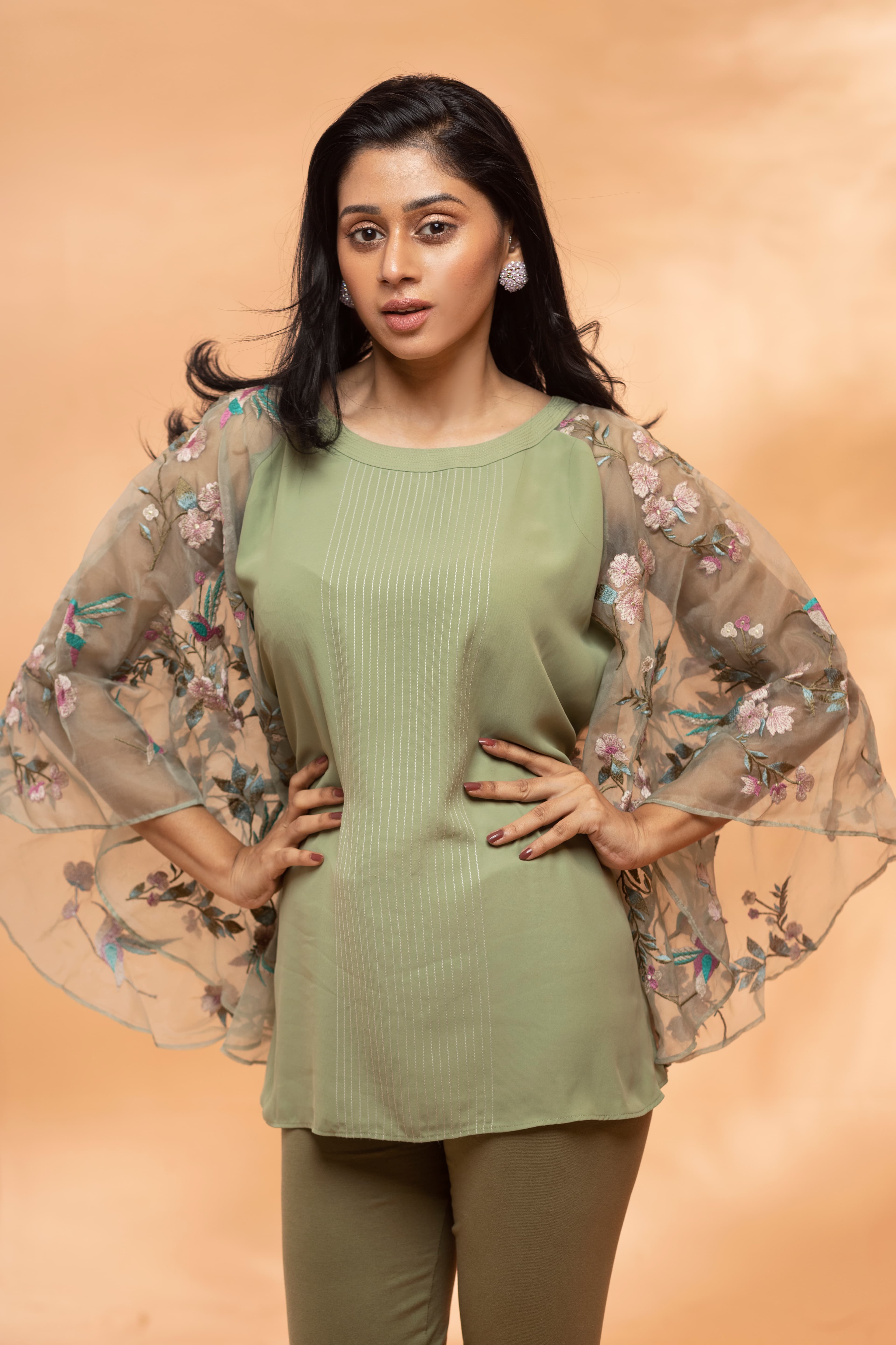 Pastel olive~Size: XL (44)