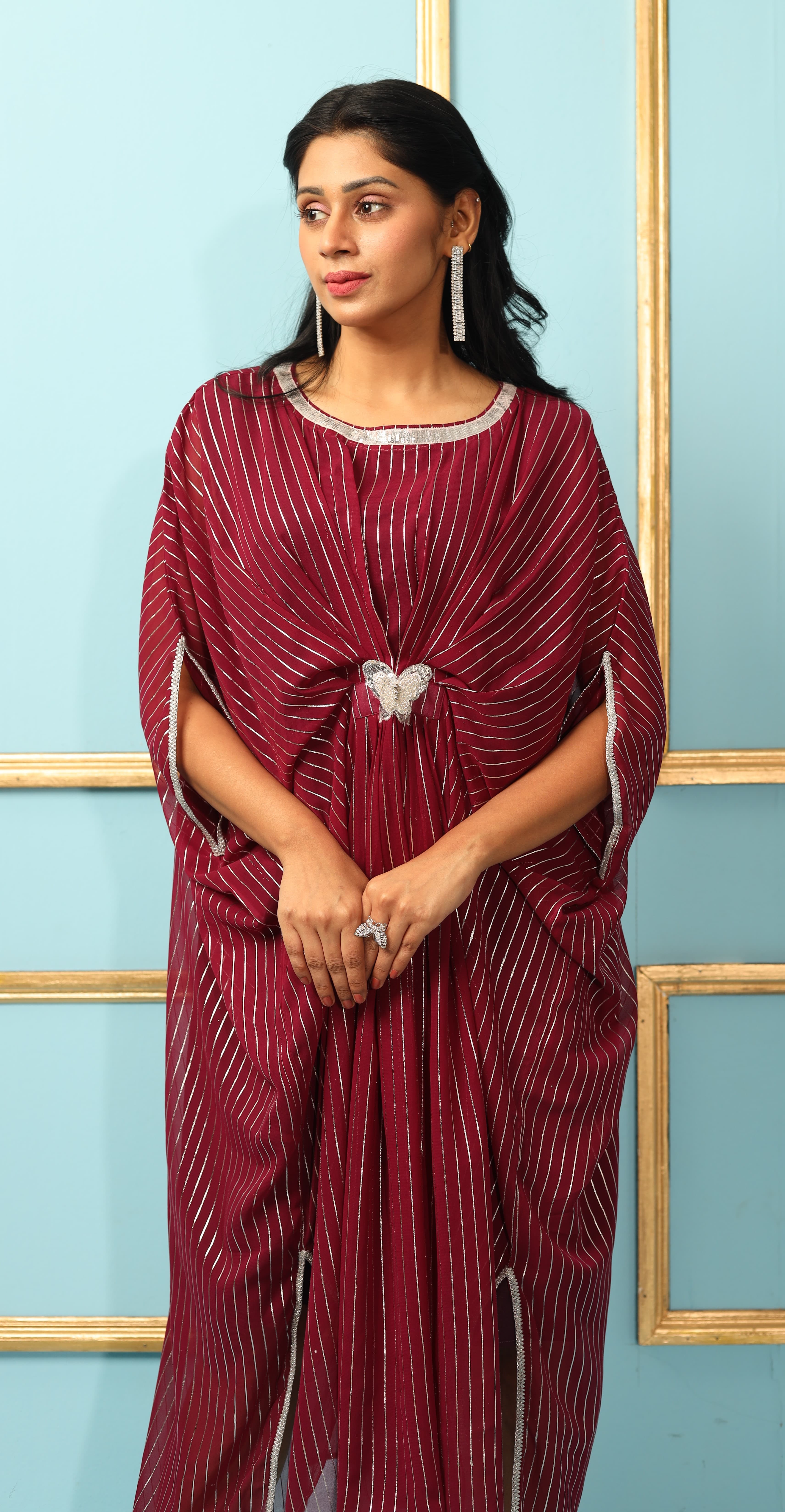 Burgundy~Size: L (42)