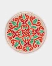 Mandala Jute Braided Trivet
