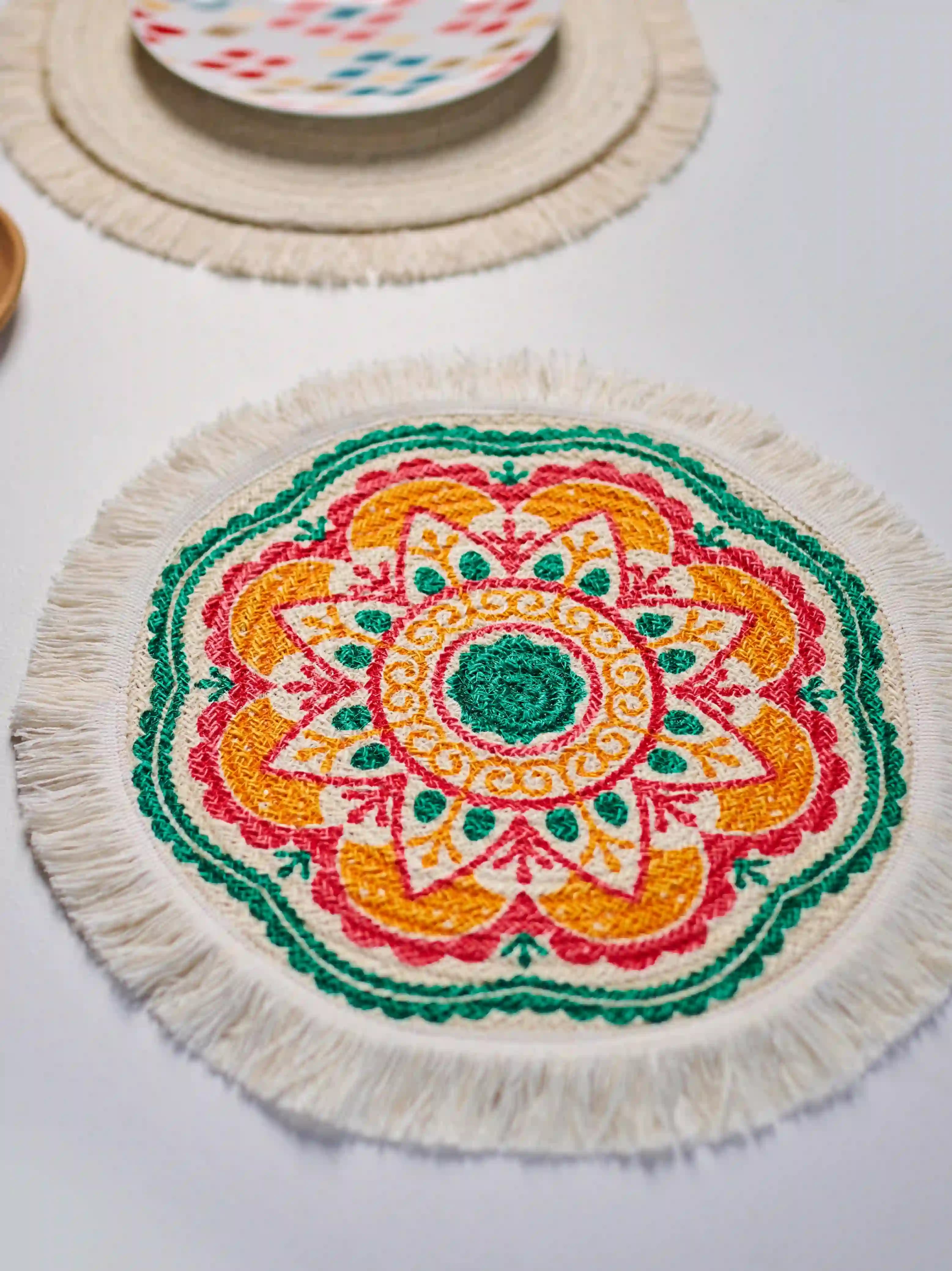 Mandala Lace Placemats
