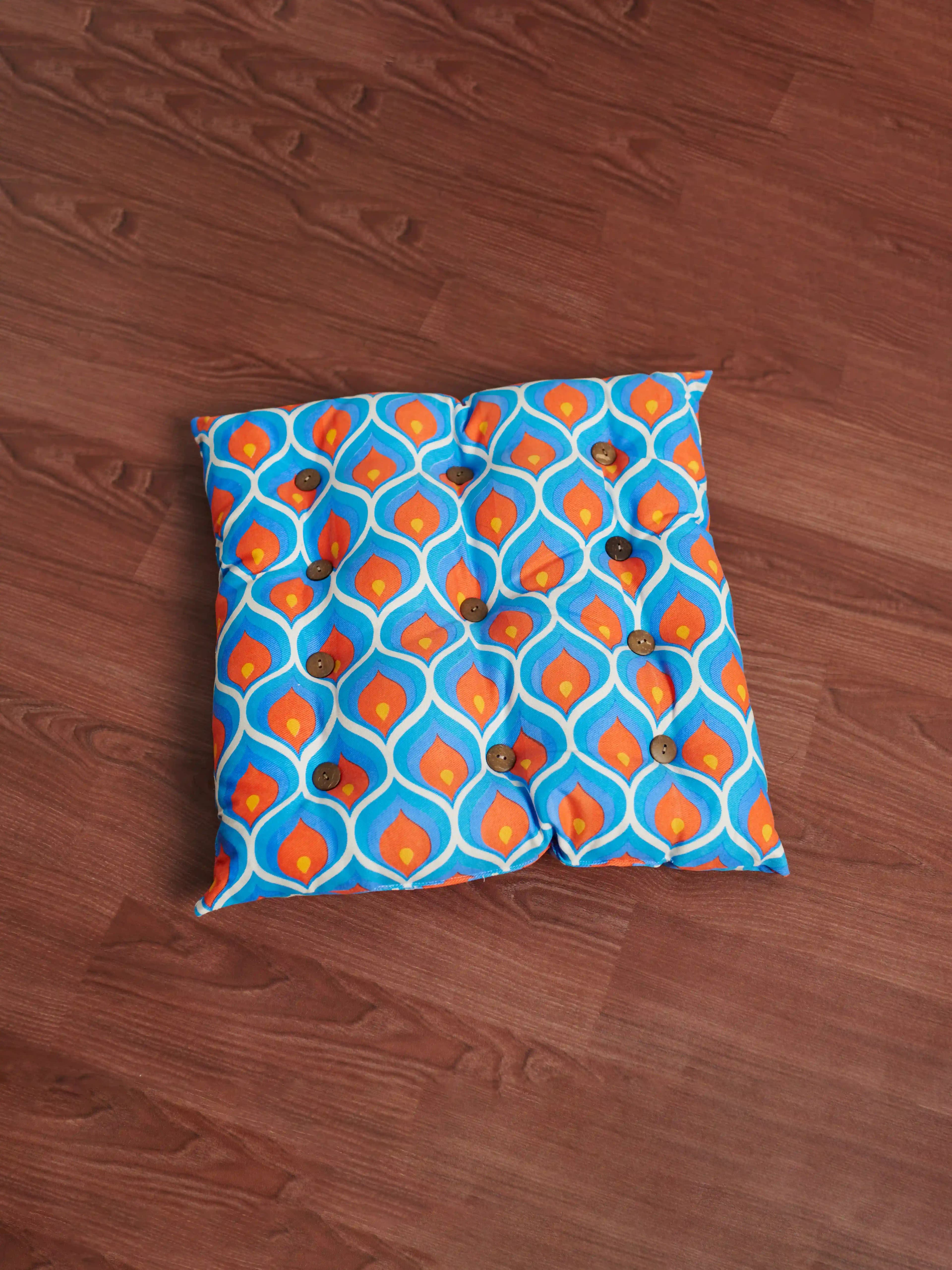 brown~Sizes:  16” x 16”,