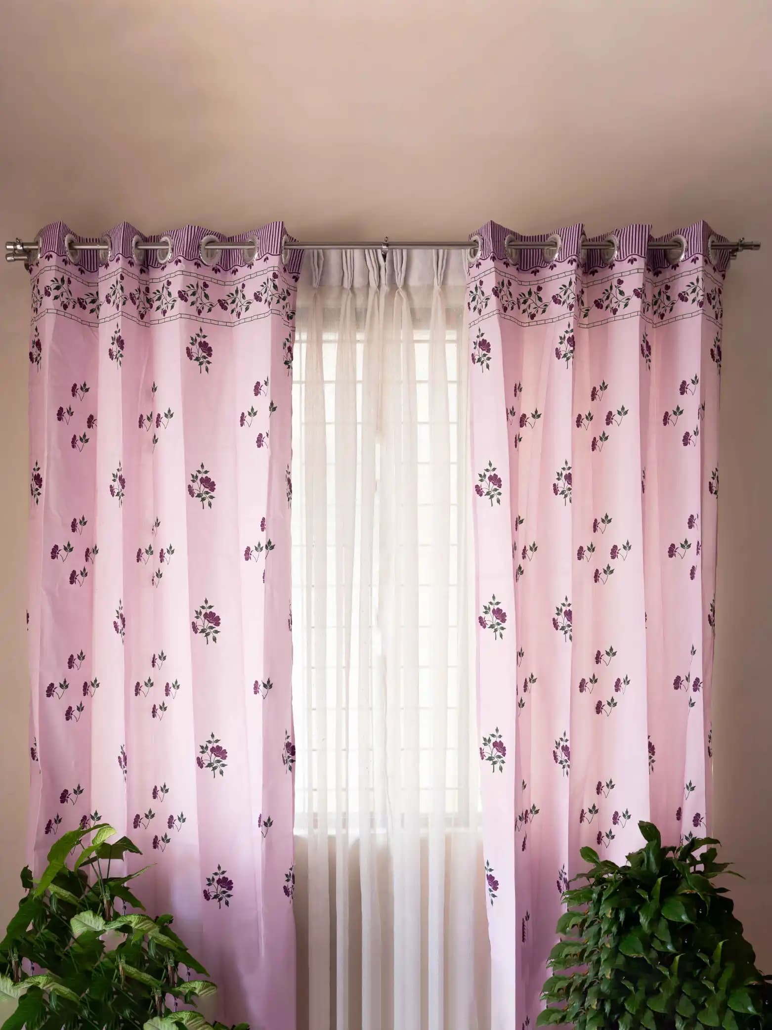 Floral Harmony Curtain