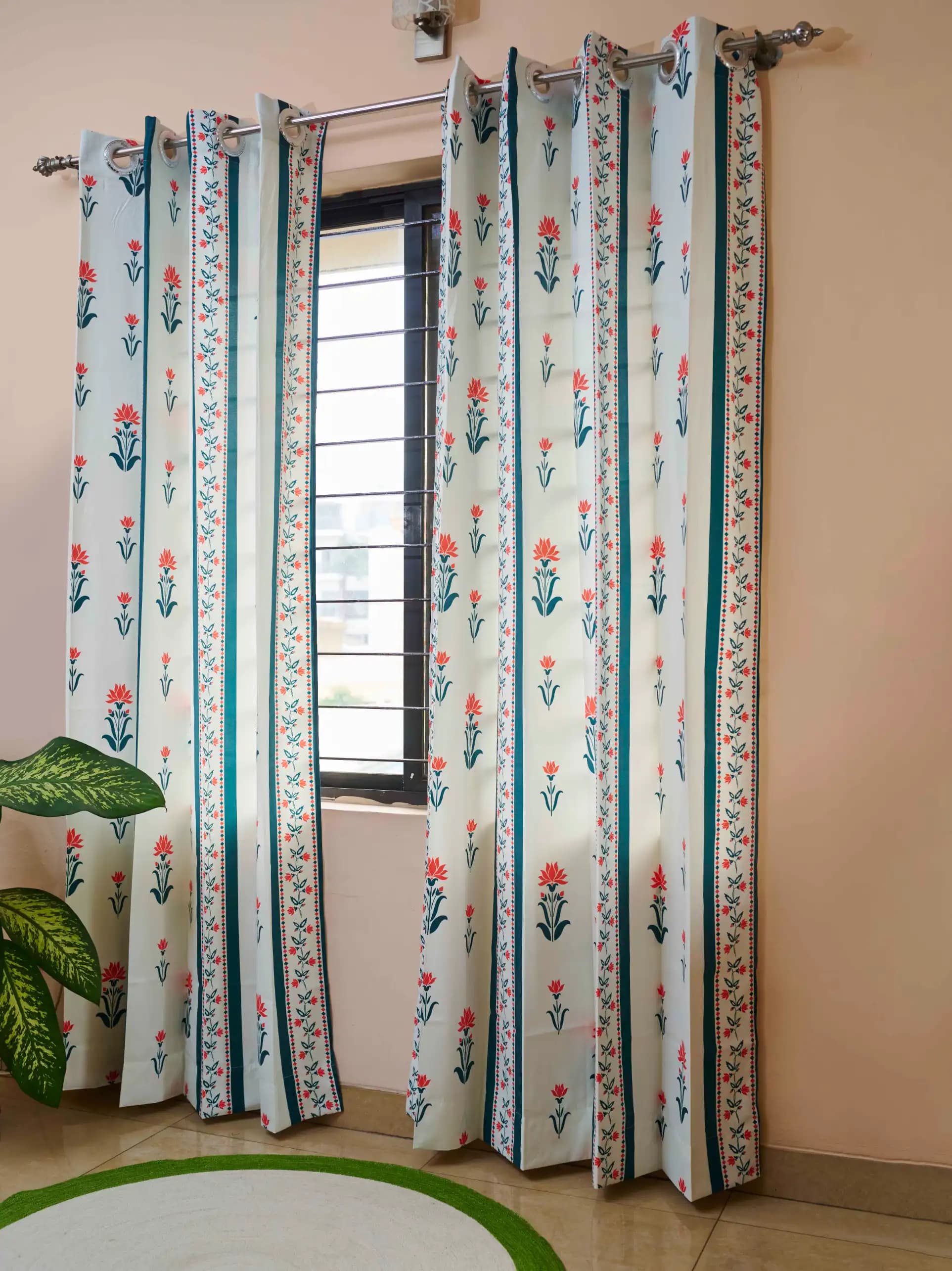 Floral Harmony Curtain