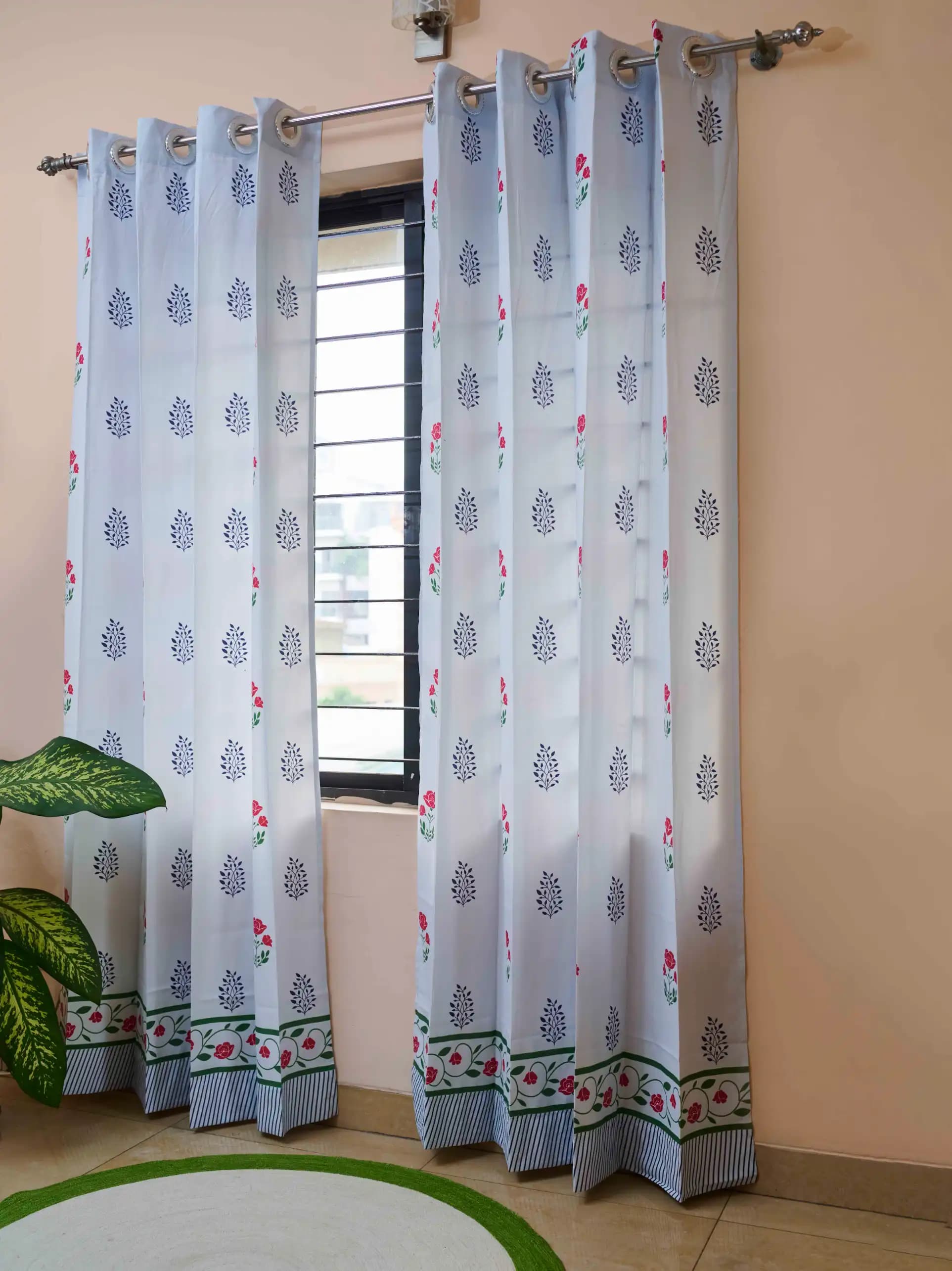 Floral Harmony Curtain