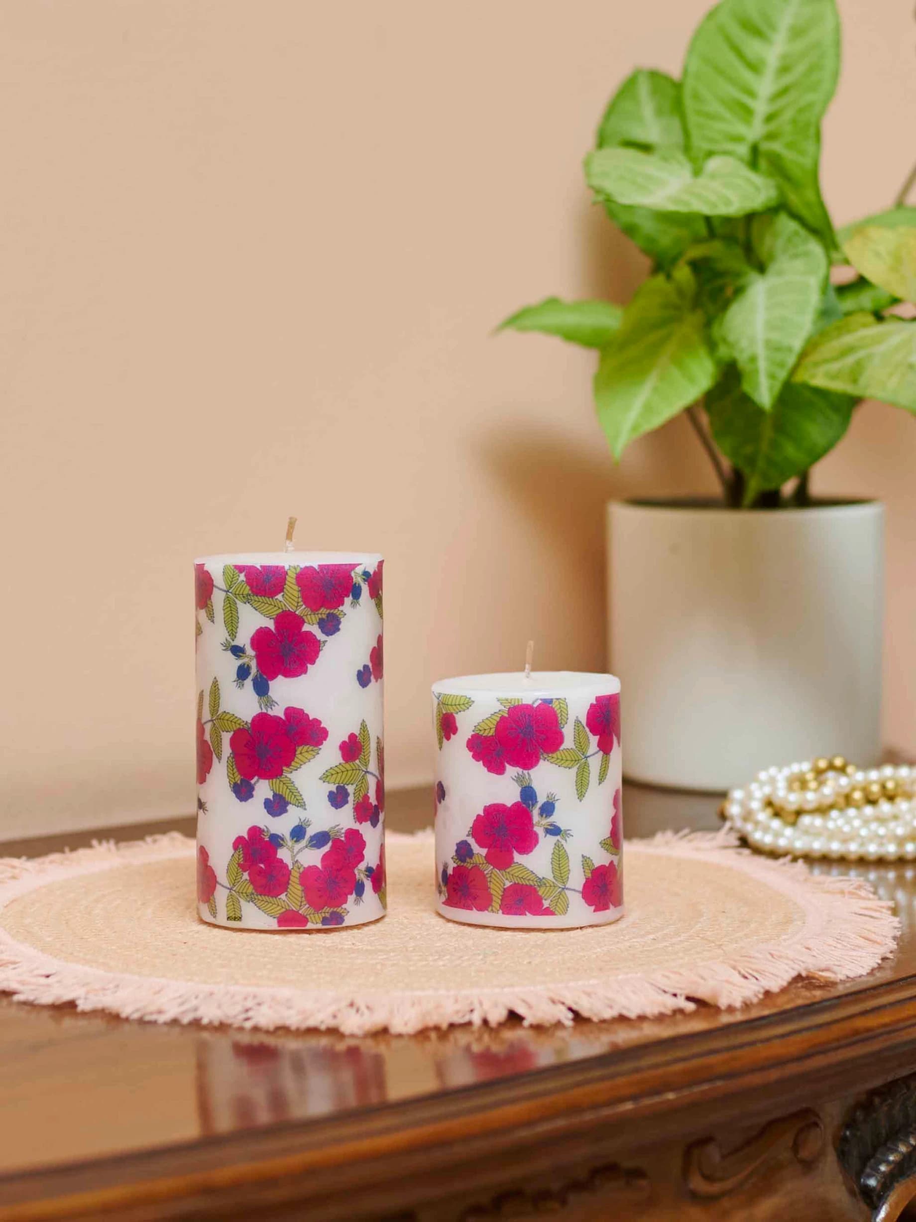 Colorful Truck Art Candle