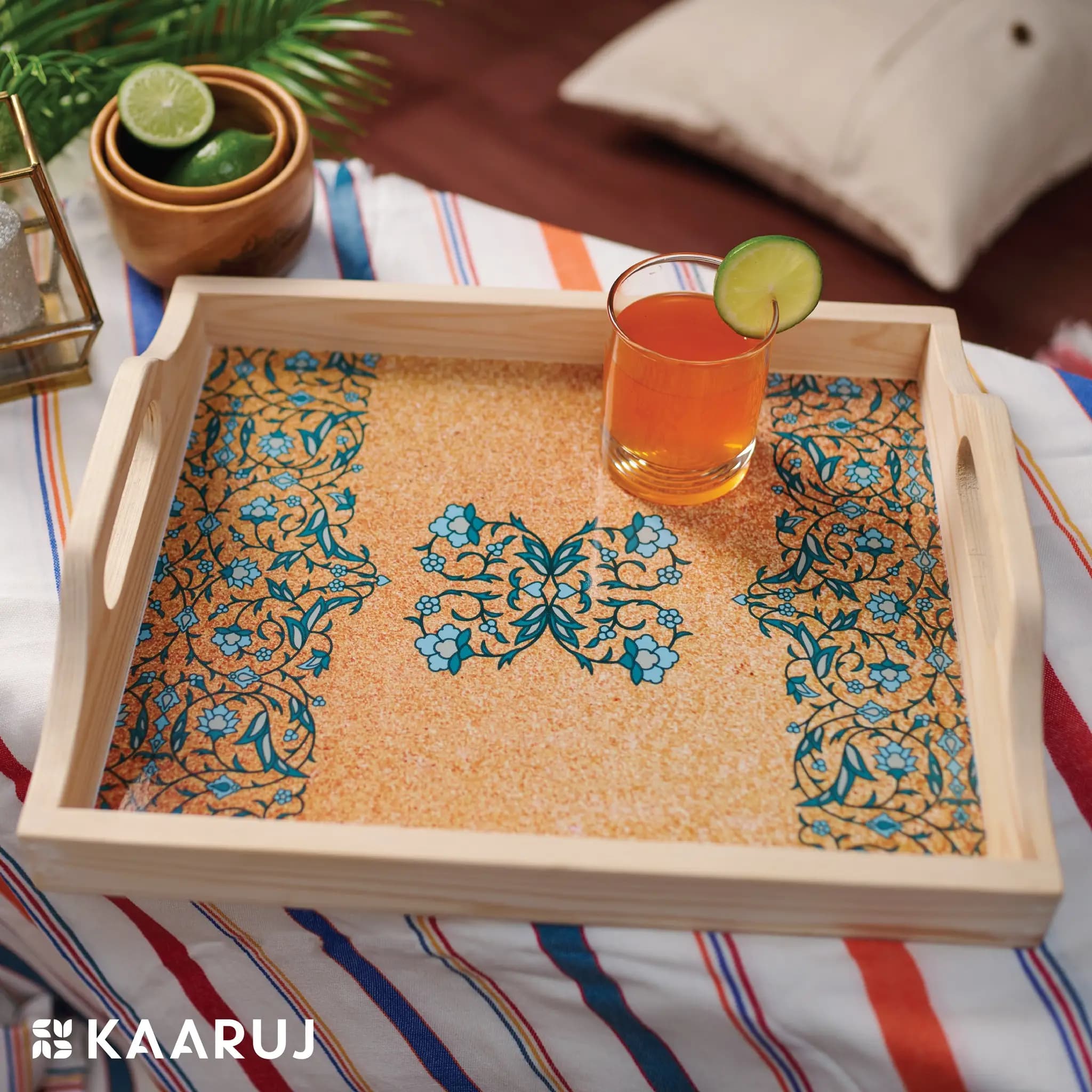 Arabic Art Printed Tray