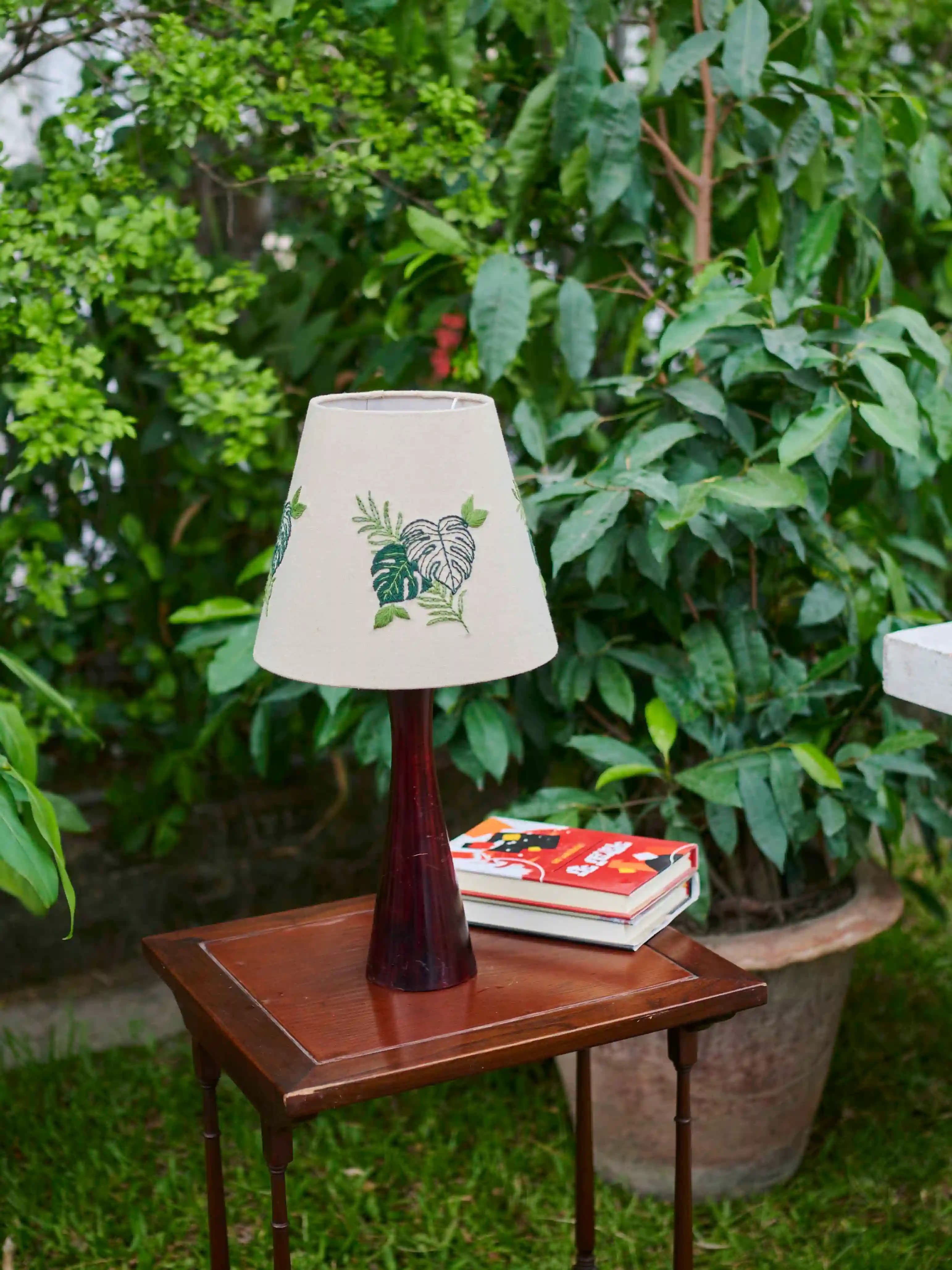 Bunon Bahar Hand-stitched Lampshade