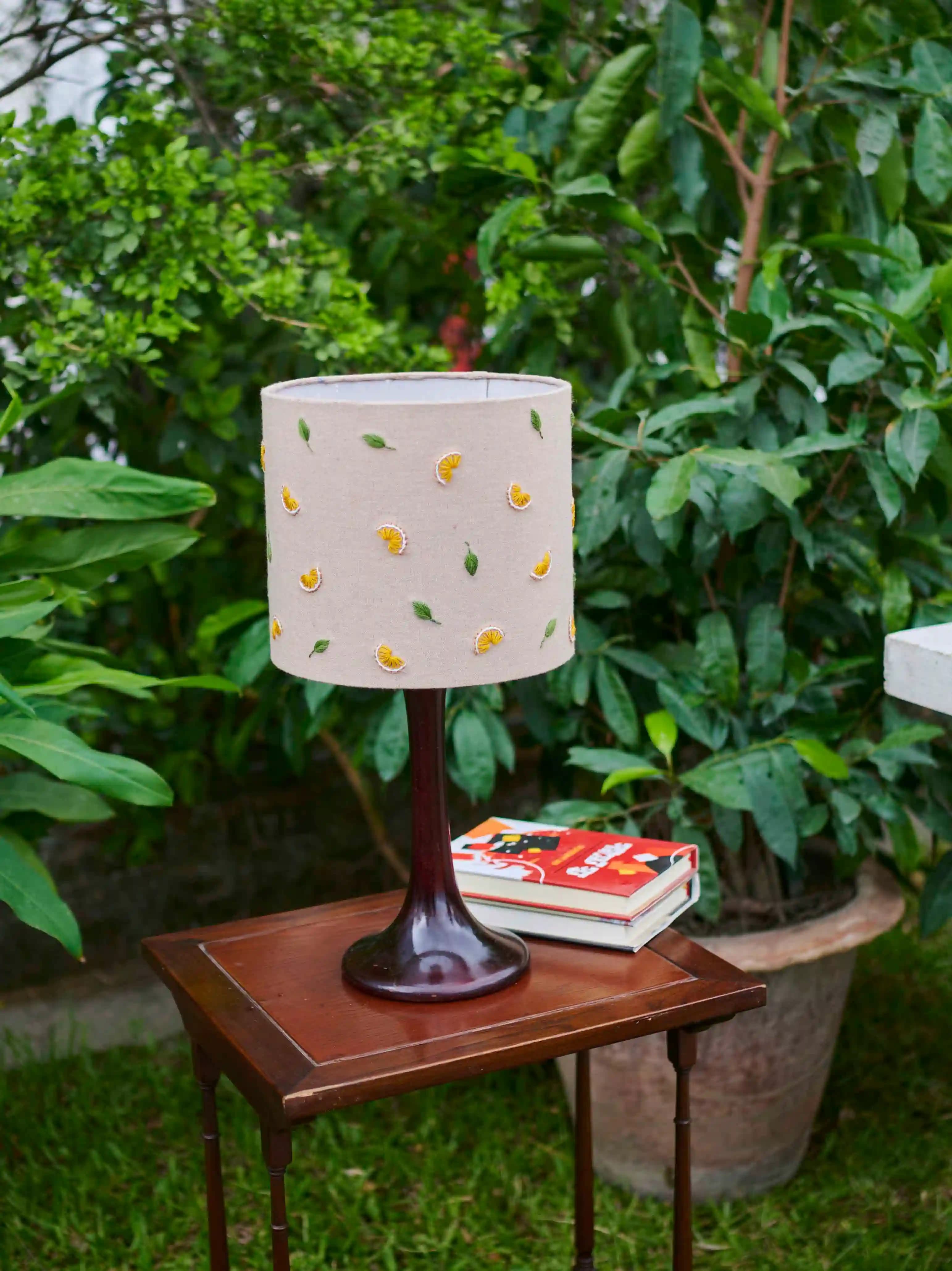 Bunon Bahar Hand-stitched Lampshade