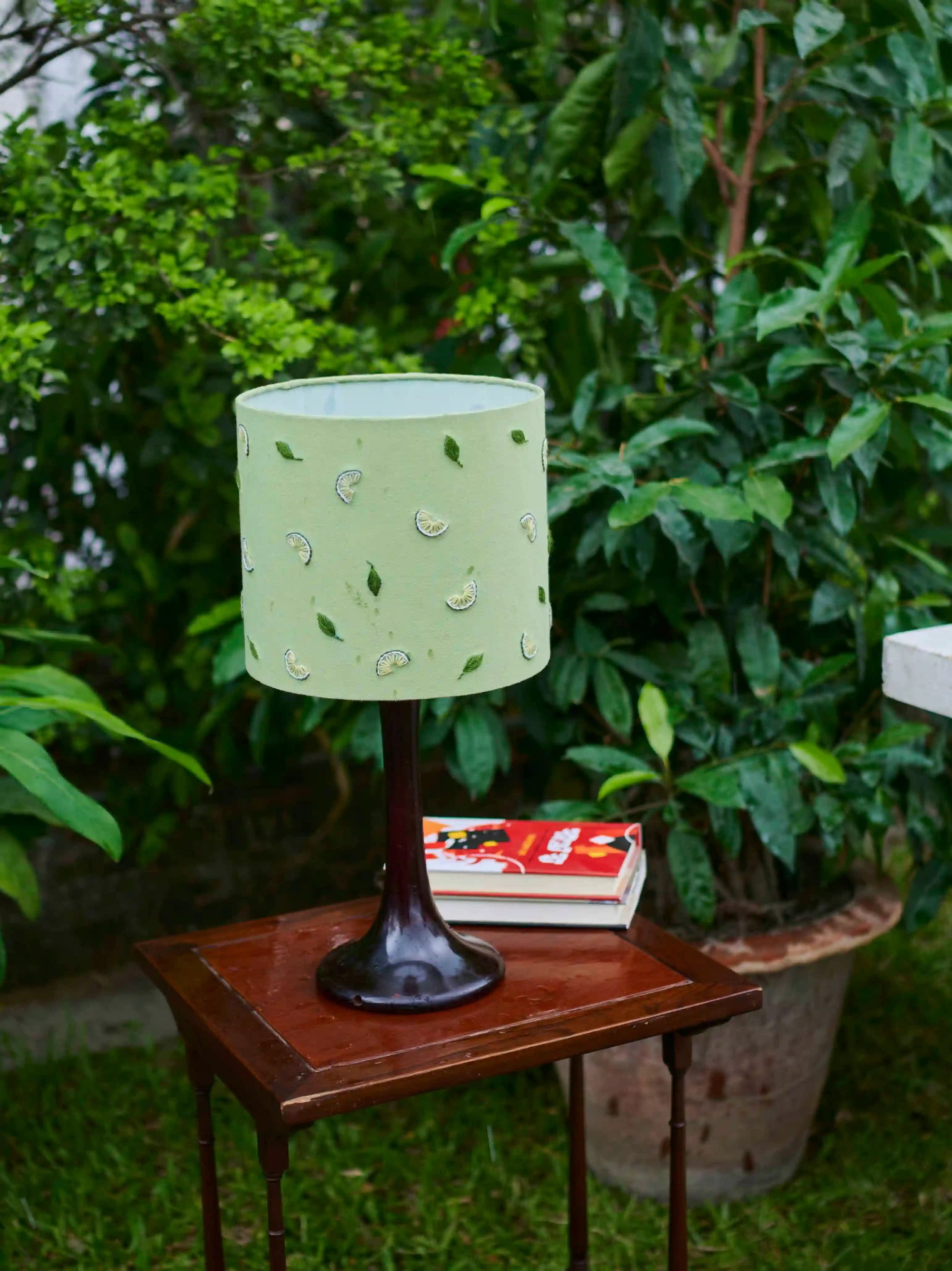 Bunon Bahar Hand-stitched Lampshade