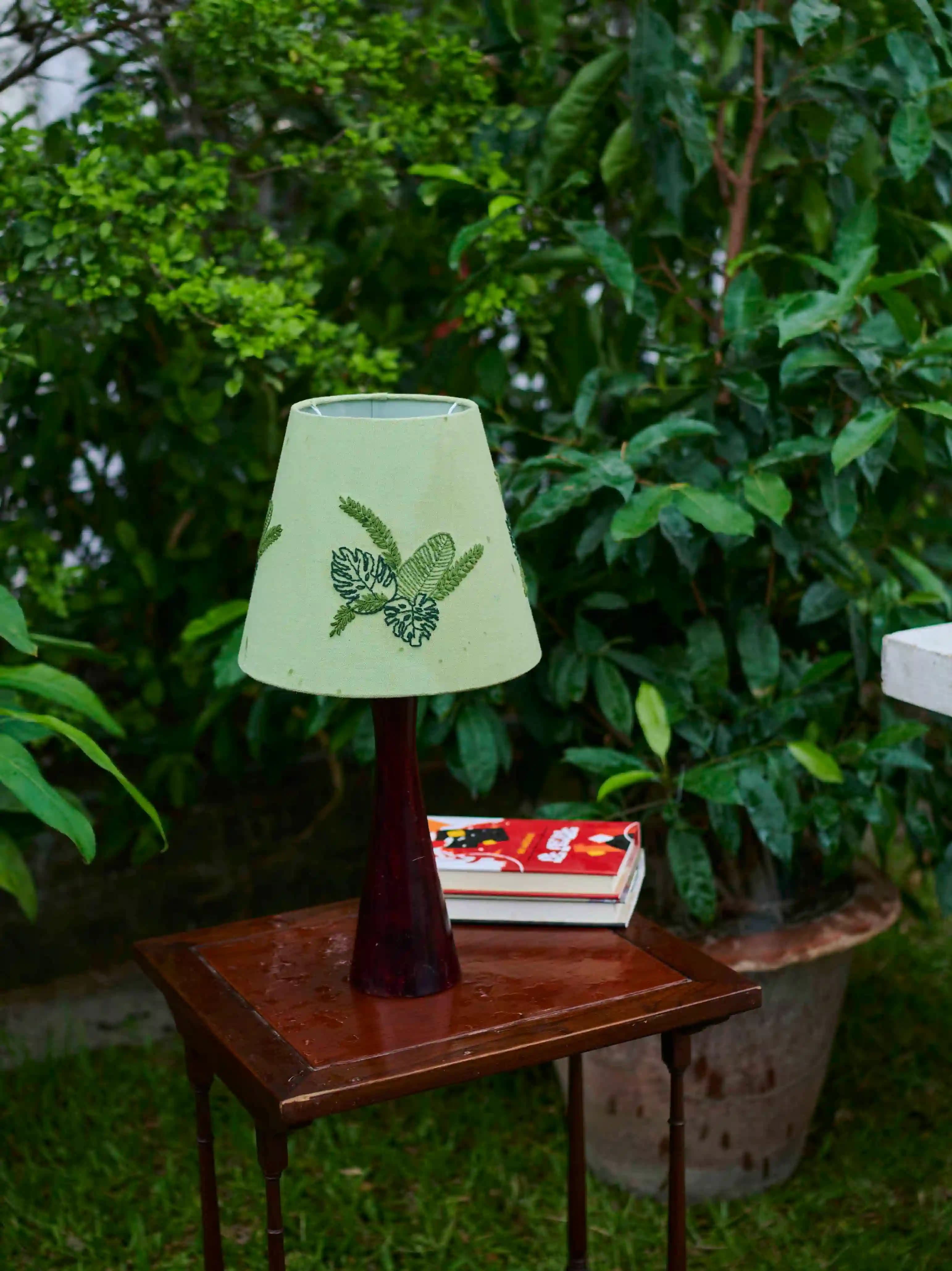 Bunon Bahar Hand-stitched Lampshade