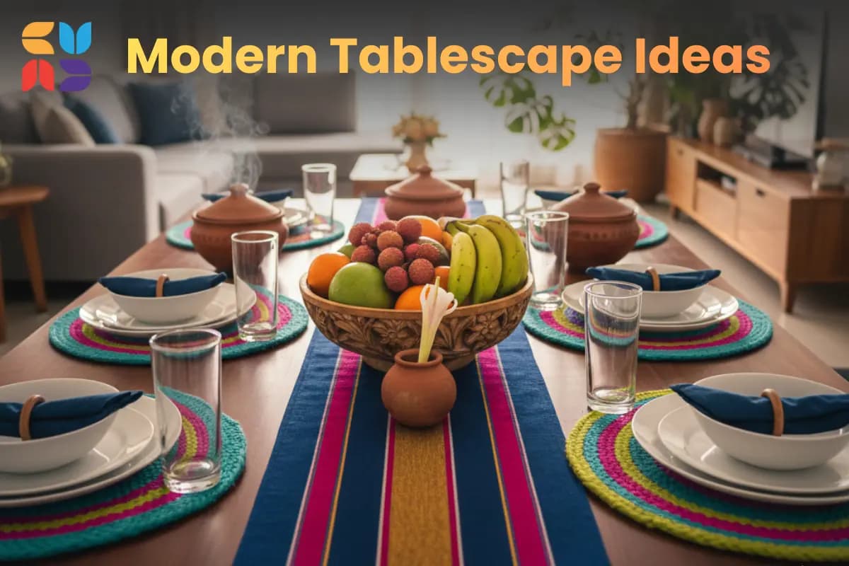 Modern dining table decoration ideas